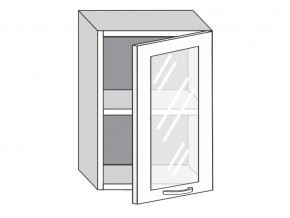 1.50.3 Шкаф настенный (h=720) на 500мм с 1-ой стекл. дверцей в Сатке - satka.mebel74.com | фото