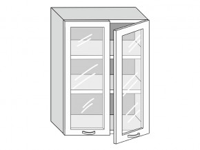 19.60.4 Шкаф настенный (h=913) на 600мм с 2-мя стек.дверцами в Сатке - satka.mebel74.com | фото