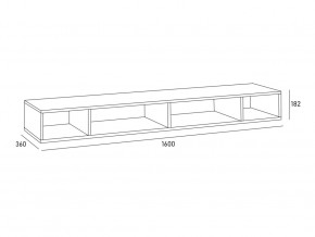 Антресоль MODUL 1600 в Сатке - satka.mebel74.com | фото 2