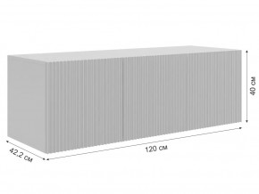 Антресоль трехдверная 119.01 Зефир белый в Сатке - satka.mebel74.com | фото 2