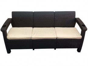 Диван Yalta Sofa 3 Set шоколадный в Сатке - satka.mebel74.com | фото