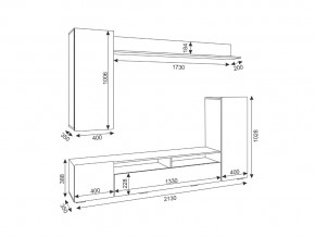 Гостиная Альфа Белый глянец в Сатке - satka.mebel74.com | фото 3