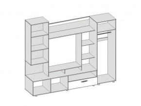 Гостиная Аллегро вариант 3 в Сатке - satka.mebel74.com | фото 2