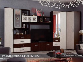 Гостиная Белла венге с угловым шкафом в Сатке - satka.mebel74.com | фото