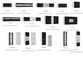 Гостиная Флорис Черный глянец в Сатке - satka.mebel74.com | фото 4