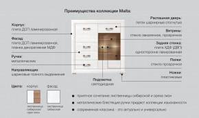 Гостиная модульная Мальта сибирская лиственница в Сатке - satka.mebel74.com | фото 5