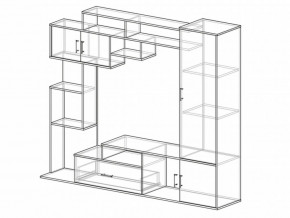 Гостиная Пекин Ясень Шимо в Сатке - satka.mebel74.com | фото 2