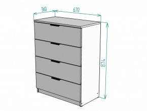 Комод Anna K216 ЯАС в Сатке - satka.mebel74.com | фото 3