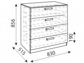 Комод Дуглас модуль 6 в Сатке - satka.mebel74.com | фото 2