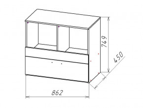 Комод Геометрия-8 в Сатке - satka.mebel74.com | фото 2