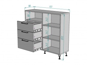 Комод Лофт K103 в Сатке - satka.mebel74.com | фото 3