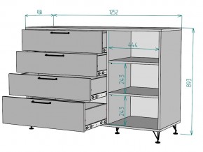 Комод Лофт K68 в Сатке - satka.mebel74.com | фото 3