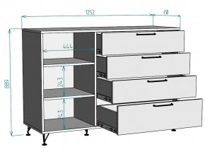 Комод Лофт K69 в Сатке - satka.mebel74.com | фото 3