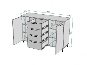 Комод Лофт K78 в Сатке - satka.mebel74.com | фото 3