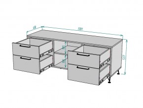 Комод Лофт K83 в Сатке - satka.mebel74.com | фото 3