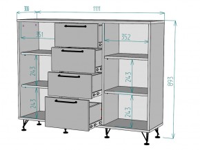 Комод Лофт K93 в Сатке - satka.mebel74.com | фото 3