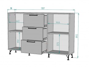 Комод Лофт K97 в Сатке - satka.mebel74.com | фото 3