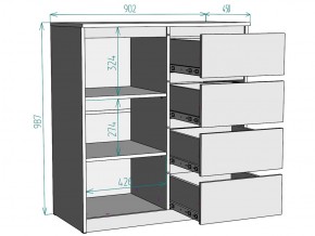 Комод Мальта K115 в Сатке - satka.mebel74.com | фото 3