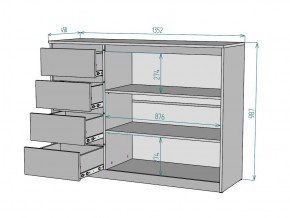 Комод Мальта K116 в Сатке - satka.mebel74.com | фото 3