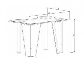 Компьютерный стол КЛ №9.1 в Сатке - satka.mebel74.com | фото 3