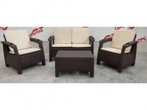 Комплект уличной мебели Yalta Premium Terrace Set шоколадный в Сатке - satka.mebel74.com | фото