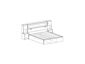 КР 552 кровать с прикроватный блоком в Сатке - satka.mebel74.com | фото