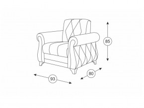 Кресло для отдыха Роуз ТК 410 в Сатке - satka.mebel74.com | фото 2