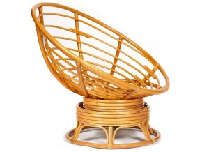 Кресло-качалка Papasan w 23/01 B с подушкой Honey, ткань Коричневый в Сатке - satka.mebel74.com | фото 2