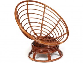 Кресло-качалка Papasan w 23/01 B с подушкой Pecan, флок Олива в Сатке - satka.mebel74.com | фото 4