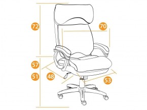 Кресло офисное Duke ткань коричневый/бронзовый в Сатке - satka.mebel74.com | фото 2