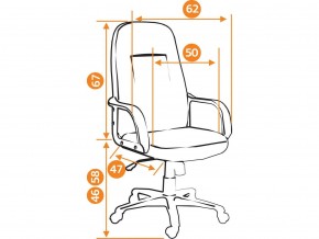 Кресло офисное Leader флок серый в Сатке - satka.mebel74.com | фото 5