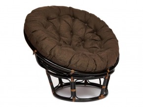 Кресло Papasan 23/01 W с подушкой Antique brown, ткань Коричневый в Сатке - satka.mebel74.com | фото