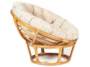 Кресло Papasan 23/01 W с подушкой Honey, ткань Старт в Сатке - satka.mebel74.com | фото 3