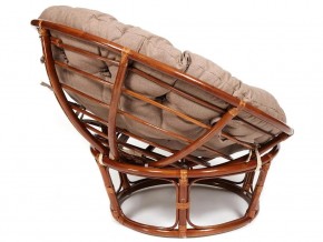 Кресло Papasan 23/01 W с подушкой Pecan, экошерсть Коричневый в Сатке - satka.mebel74.com | фото 2