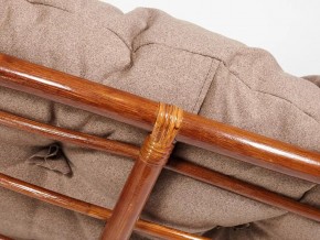 Кресло Papasan 23/01 W с подушкой Pecan, экошерсть Коричневый в Сатке - satka.mebel74.com | фото 3