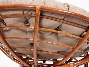 Кресло Papasan 23/01 W с подушкой Pecan, экошерсть Коричневый в Сатке - satka.mebel74.com | фото 4