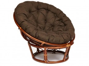 Кресло Papasan 23/01 W с подушкой Pecan, ткань Коричневый в Сатке - satka.mebel74.com | фото