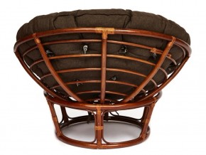 Кресло Papasan 23/01 W с подушкой Pecan, ткань Коричневый в Сатке - satka.mebel74.com | фото 2