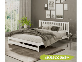 Кровать 2-х спальная Аист-8 Классика белый 1200х2000 мм в Сатке - satka.mebel74.com | фото 1