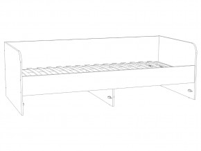 Кровать Банни НМ 041.38 фасад Бисквит в Сатке - satka.mebel74.com | фото 3