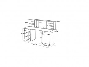 Кровать чердак Юта 1 со столом в Сатке - satka.mebel74.com | фото 2