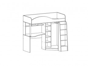 Кровать двухъярусная Каприз-2 без рисунка в Сатке - satka.mebel74.com | фото 2