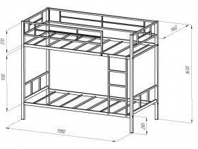 Кровать двухъярусная Севилья 2КВ в Сатке - satka.mebel74.com | фото 2