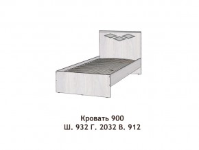 Кровать Диана 900 в Сатке - satka.mebel74.com | фото 2