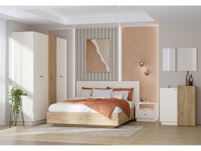 Кровать Квадро арт.031-М1 1400 миндаль в Сатке - satka.mebel74.com | фото 2