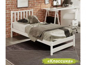 Кровать односпальная Аист-7 Классика белый 1800х900 мм в Сатке - satka.mebel74.com | фото 1