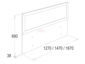 Кровать Ольга 14 1400 в Сатке - satka.mebel74.com | фото 3