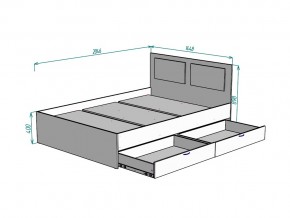 Кровать Ольга L41 ширина 1400 в Сатке - satka.mebel74.com | фото 3