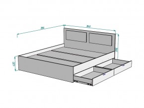 Кровать Ольга L43 ширина 1800 в Сатке - satka.mebel74.com | фото 3