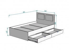 Кровать Ольга L45 ширина 1200 в Сатке - satka.mebel74.com | фото 3